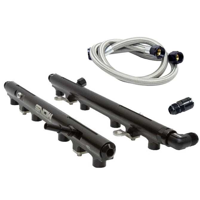 Snow Performance SNF-30112F Fuel Rail Kit, 2018+ Coyote (Pair) Factory Hookup. - Truck Part Superstore