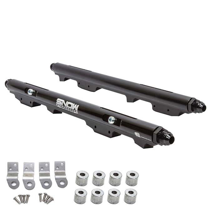 Snow Performance SNF-33603 Billet Fuel Rail Kit, LS3 60mm Injector. - Truck Part Superstore
