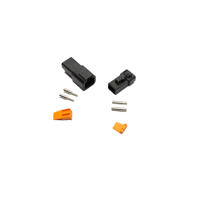 Snow Performance SNF-50020 2 Pin DTP Deutsch Connector Set (10AWG-14AWG). - Truck Part Superstore
