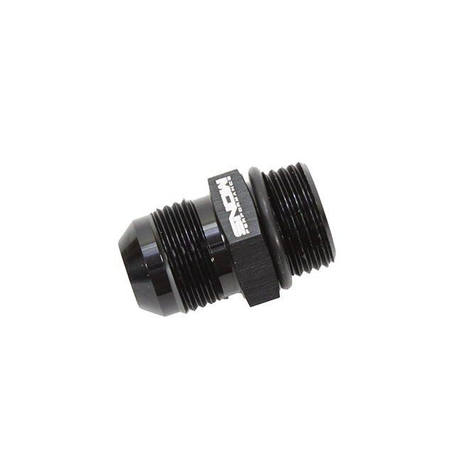 Snow Performance SNF-60101 -10 ORB to -10 AN Straight Fitting; Black. - Truck Part Superstore