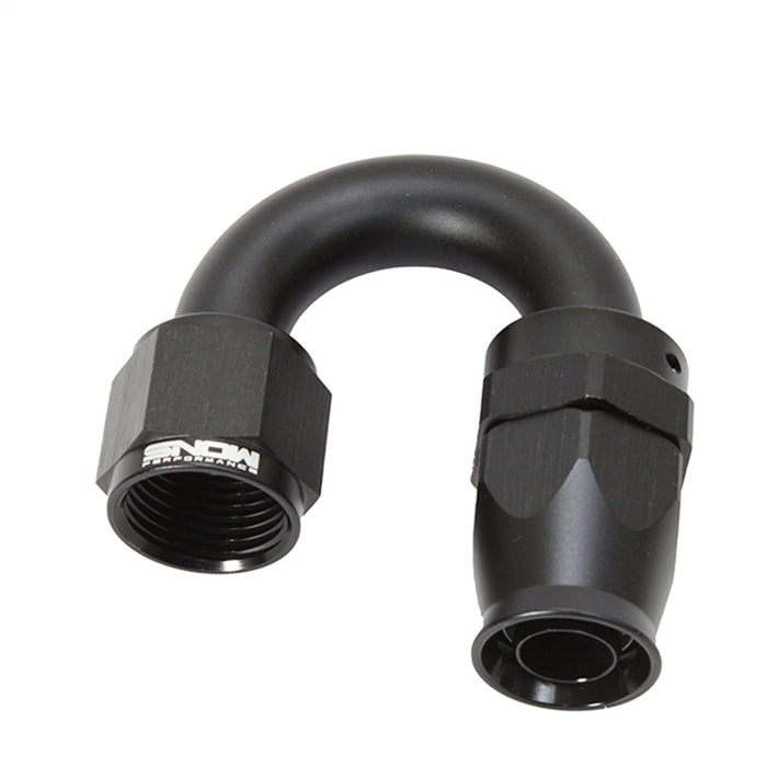 Nitrous Express SNF-60118 PTFE Hose End; 10 AN; 180 Degree; Black; - Truck Part Superstore