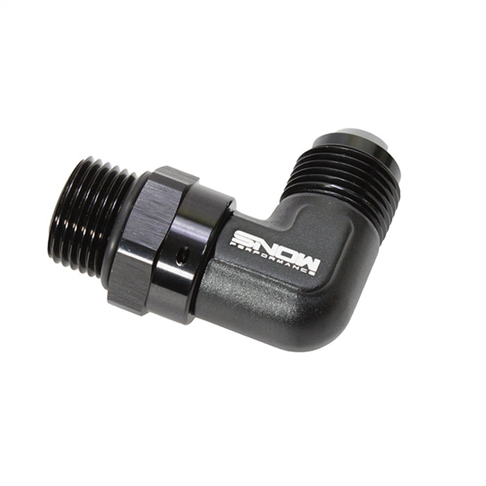 Nitrous Express SNF-60119 Swivel Fitting; 10 ORB To 10 AN; 90 Degree; Black; - Truck Part Superstore