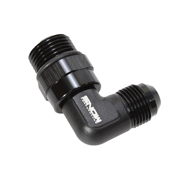 Nitrous Express SNF-60189 Swivel Fitting; 10 ORB To 9 AN; 90 Degree; Black; - Truck Part Superstore
