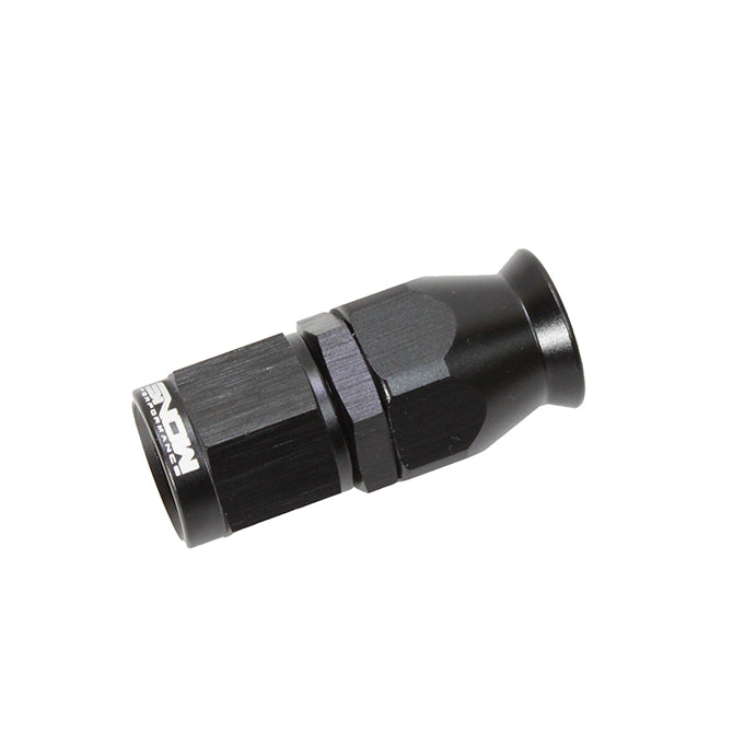 Snow Performance SNF-60600 -6 AN Straight PTFE Hose End; Black. - Truck Part Superstore