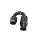 Nitrous Express SNF-60618 PTFE Hose End; 6 AN; 180 Degree; Black; - Truck Part Superstore
