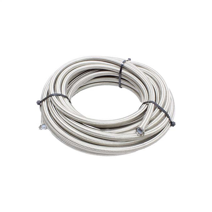 Nitrous Express SNF-60630 PTFE Hose; 6 AN; Braided Stainless; 30 ft.; - Truck Part Superstore