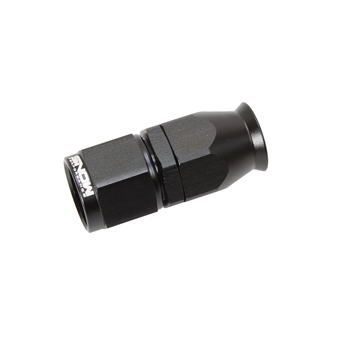 Snow Performance SNF-60800 -8 AN Straight PTFE Hose End; Black. - Truck Part Superstore
