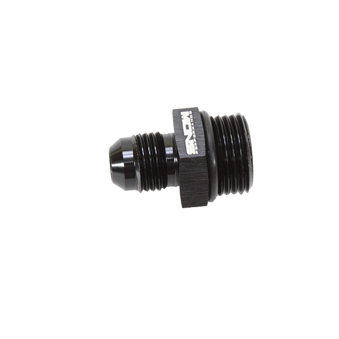 Snow Performance SNF-60806 -8 ORB to -6 AN Straight Fitting; Black. - Truck Part Superstore
