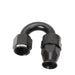 Nitrous Express SNF-60818 PTFE Hose End; 8 AN; 180 Degree; Black; - Truck Part Superstore