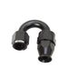 Snow Performance SNF-60818 -8 AN 180 Degree PTFE Hose End; Black. - Truck Part Superstore