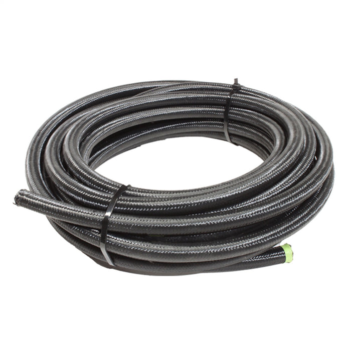 Nitrous Express SNF-60830B PTFE Hose; 8 AN; Braided Stainless; 30 ft.; Black; - Truck Part Superstore