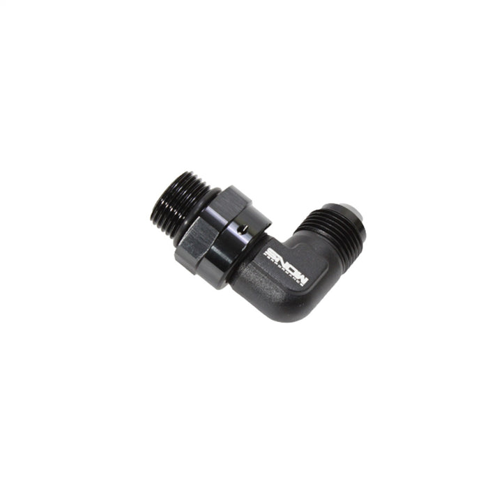 Nitrous Express SNF-60889 Swivel Fitting; 8 ORB To 8 AN; 90 Degree; Black; - Truck Part Superstore