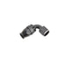 Nitrous Express SNF-60890 PTFE Hose End; 8 AN; 90 Degree; Black; - Truck Part Superstore