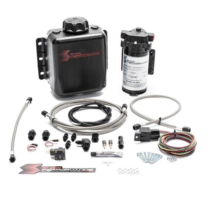 Snow Performance SNO-301-BRD Diesel Stage 1 Boost Cooler Water-Methanol Injection Kit (Stainless Steel Braide - Truck Part Superstore