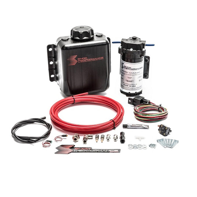 Snow Performance SNO-301 Diesel Stage 1 Boost Cooler Water-Methanol Injection Kit (Red High Temp Nylon Tu - Truck Part Superstore