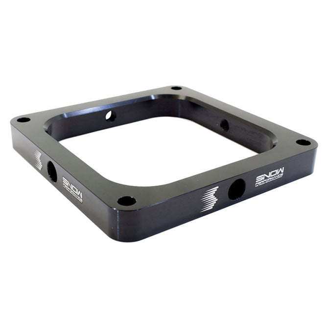 Snow Performance SNO-40055 Snow Performance Water-Methanol 4500 "Dominator" Carburetor Spacer Injection Pla - Truck Part Superstore
