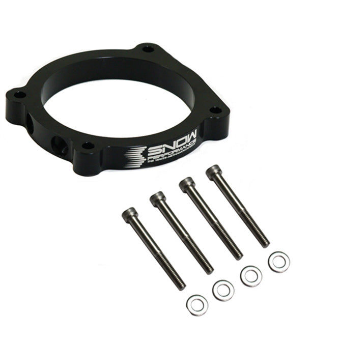 Snow Performance SNO-40074 Snow Performance Dodge Challenger/Charger Hellcat Throttle Body Spacer Injection - Truck Part Superstore