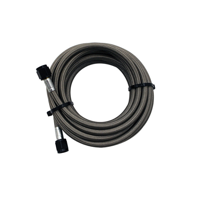 Snow Performance SNO-820-BRD 20' Stainless Steel Braided Water Methanol Line. - Truck Part Superstore