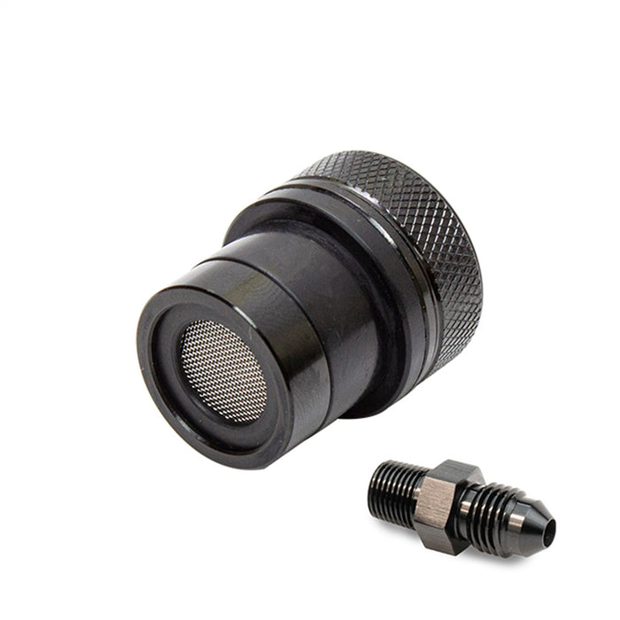 Nitrous Express SNO-825-BRD Windshield Washer Reservoir Bung with 4An Nipple - Truck Part Superstore