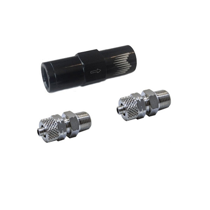 Snow Performance SNO-8CV-QC Snow Performance High Flow Water-Methanol Check Valve Quick-Connect Fittings. - Truck Part Superstore