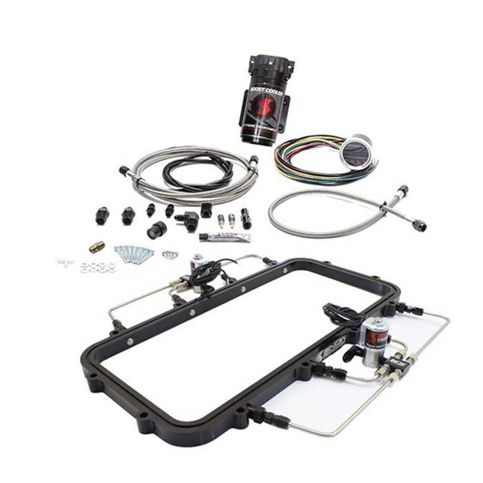 Nitrous Express SNO-940-BRD-T Holley High Ram Plenum Plate Direct Port Water Methanol System With VC-50 Contro - Truck Part Superstore