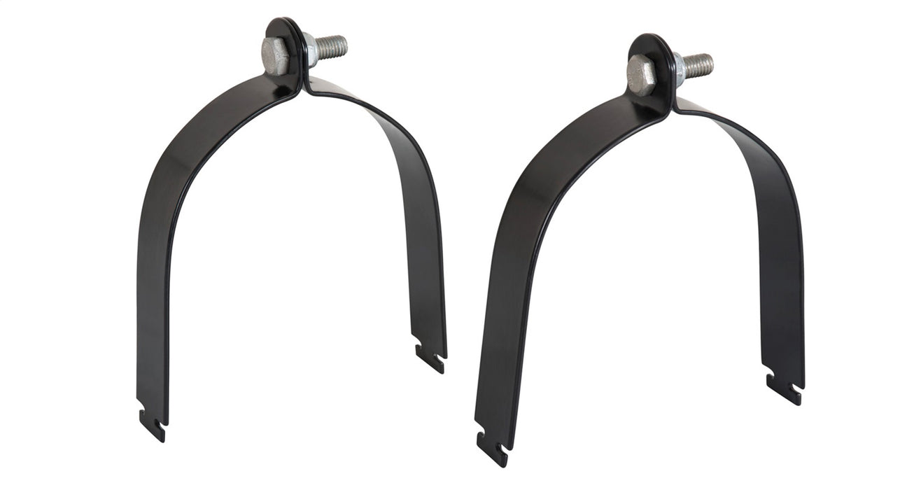 Rhino-Rack USA SPC4 Vortex Pipe Clamps; Galvanized Steel; 4 pc.; 4 in.; - Truck Part Superstore