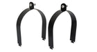 Rhino-Rack USA SPC6 Vortex Pipe Clamps; Galvanized Steel; 4 pc.; 6 in.; - Truck Part Superstore