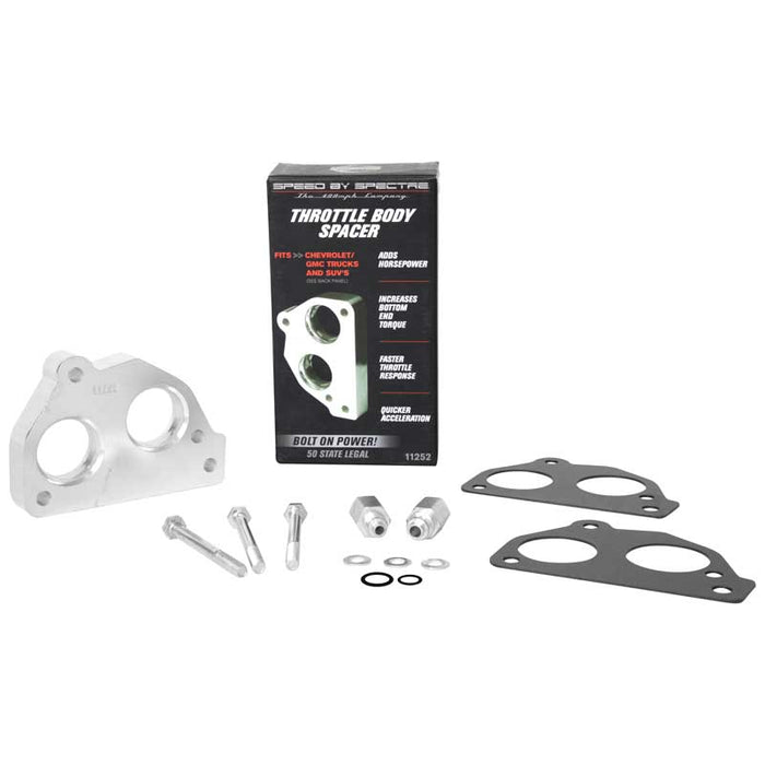 Spectre 11252 Fuel Injection Throttle Body Spacer - Truck Part Superstore