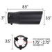 Spectre 22360 Exhaust Tail Pipe Tip - Truck Part Superstore