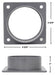 Spectre 8148 Engine Air Intake Hose Adapter - Truck Part Superstore