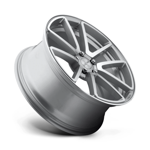 Rotiform 1PC R1201885F8+45 R120 18X8.5 5X112 GL-SLVR-MACH 45MM - Truck Part Superstore