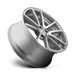 Rotiform 1PC R1201885F8+45 R120 18X8.5 5X112 GL-SLVR-MACH 45MM - Truck Part Superstore