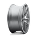 Rotiform 1PC R120188565+45 R120 18X8.5 5X4.5 GL-SLVR-MACH 45MM - Truck Part Superstore