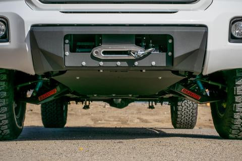 DV8 Offroad SPGC-01 Canyon Bumper Skid Plate 15-Pres GMC Canyon Steel Black Powdercoat DV8 Offroad - Truck Part Superstore