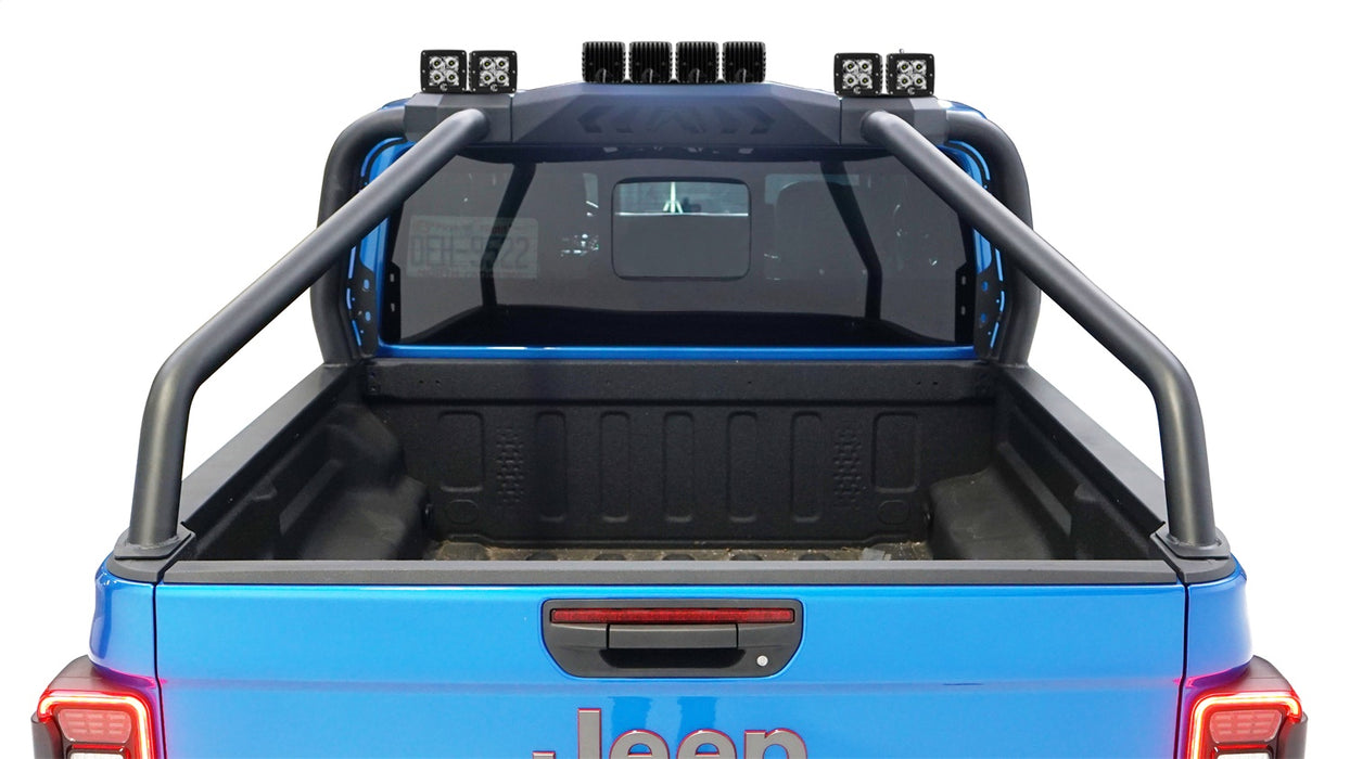 Fab Fours JTSR20-B Sport Rack; 2.5 in.; Steel Tubing; Bare; - Truck Part Superstore