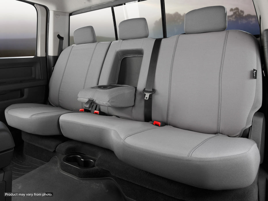 FIA SP82-90 GRAY SP80 Series - Seat Protector Polyester Custom Fit Rear Seat Cover - Gray - Truck Part Superstore