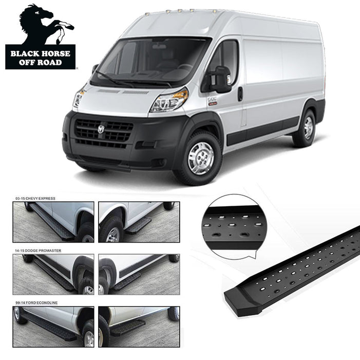 Black Horse Off Road SR-DOR303276 Spartan Running Boards - Truck Part Superstore