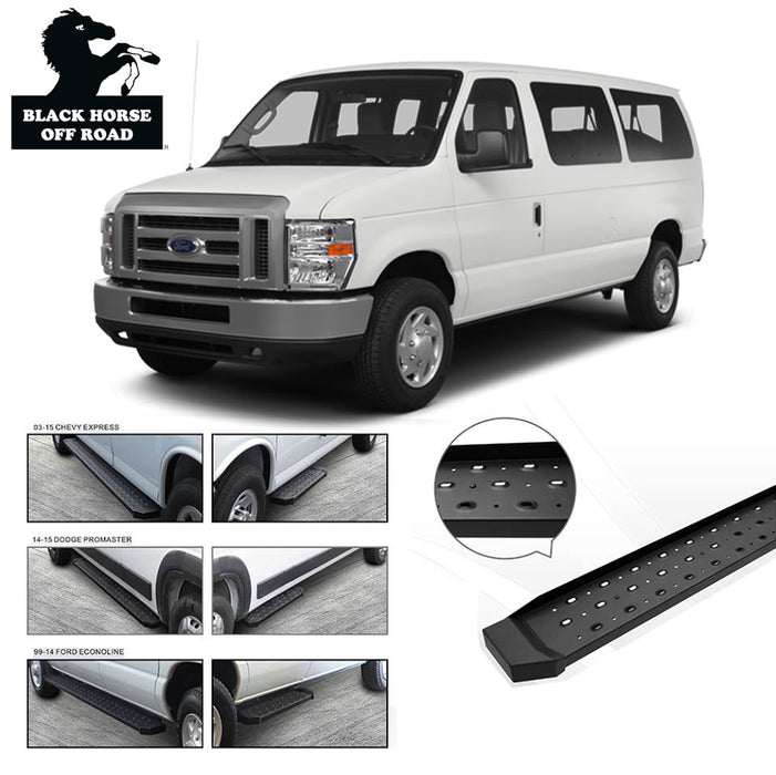 Black Horse Off Road SR-FOR203796 Spartan Running Boards - Truck Part Superstore