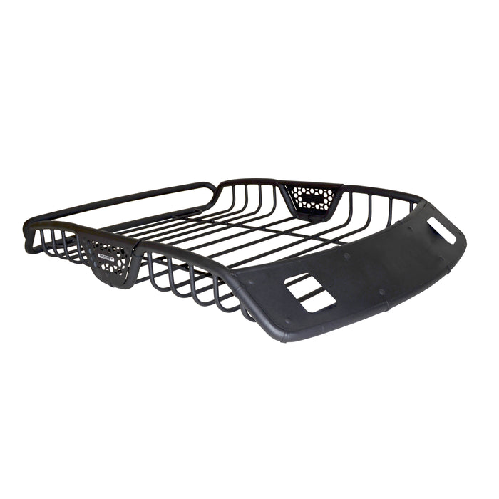 Go Rhino 59027T SR20 Tubular Steel Roof Rack With 2x Light Mount Openings - 60" Long - Truck Part Superstore