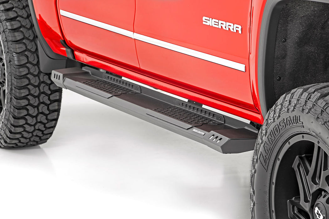 Rough Country SRB071785 HD2 Running Boards 07-19 Silverado/Sierra Crew Cab Rough Country - Truck Part Superstore