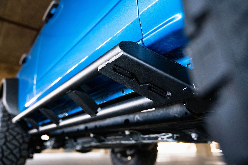 DV8 Offroad SRBR-01 Bronco Rock Sliders For 21-22 Ford Bronco FS-15 Series DV8 Offroad - Truck Part Superstore