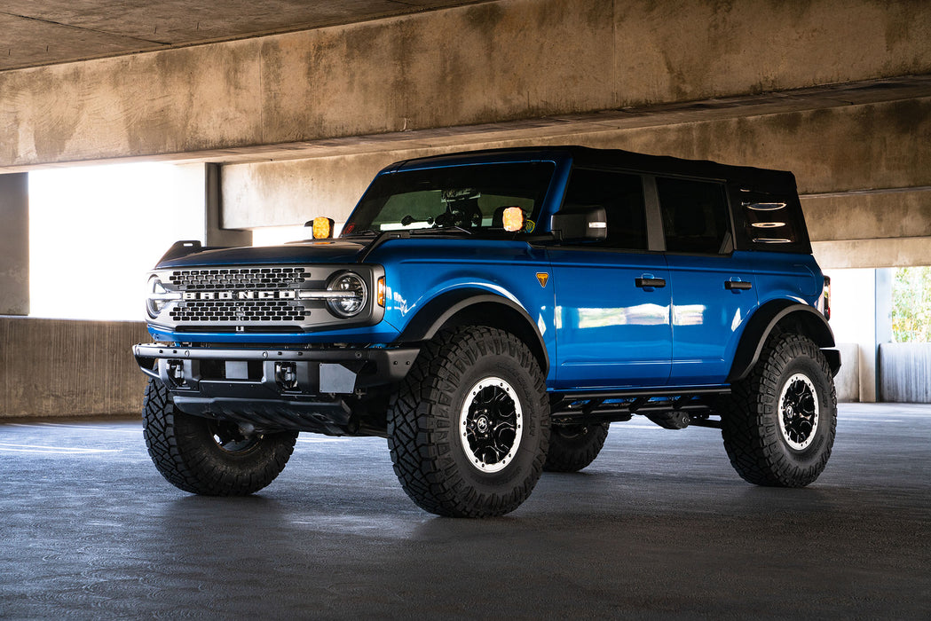 DV8 Offroad SRBR-01 Bronco Rock Sliders For 21-22 Ford Bronco FS-15 Series DV8 Offroad - Truck Part Superstore