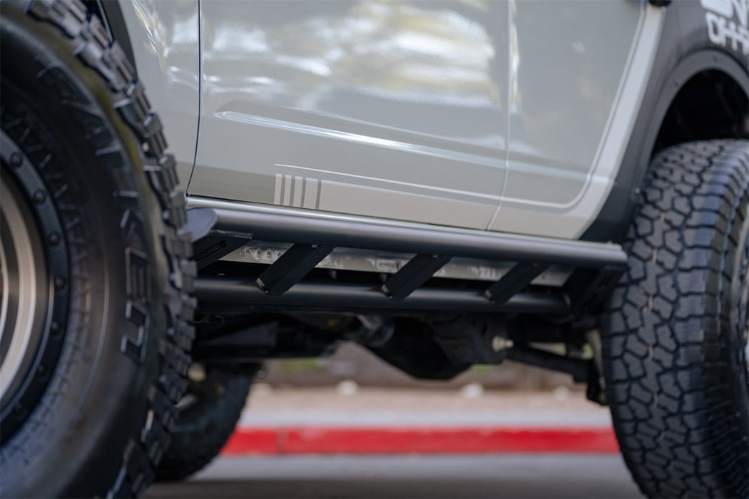 DV8 Offroad SRBR-01 Bronco Rock Sliders For 21-22 Ford Bronco FS-15 Series DV8 Offroad - Truck Part Superstore