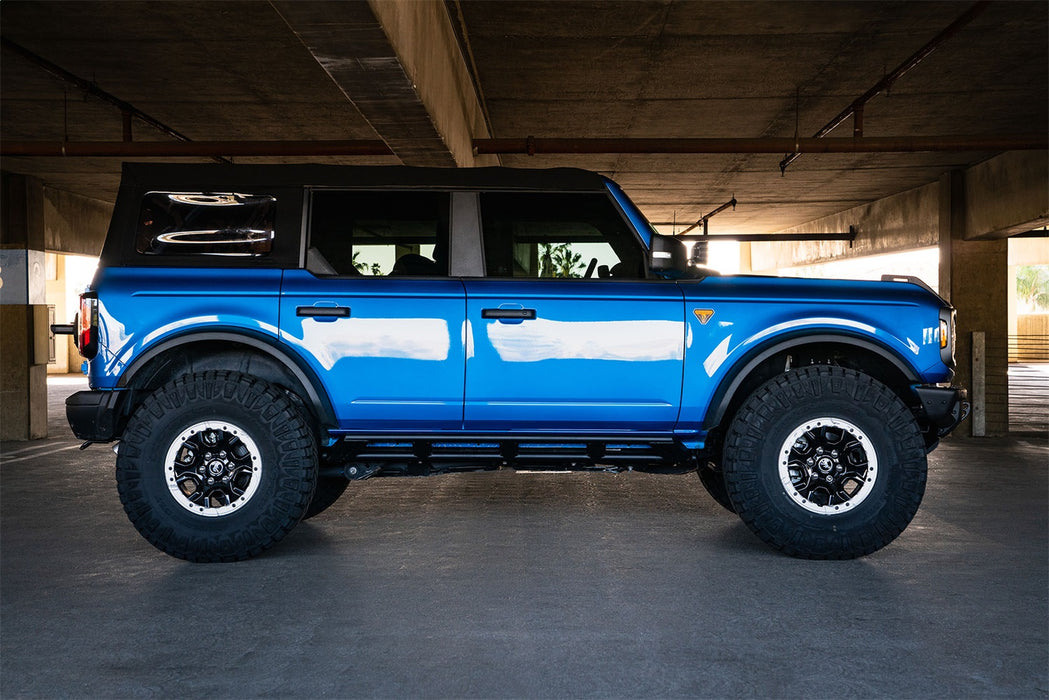 DV8 Offroad SRBR-01 Bronco Rock Sliders For 21-22 Ford Bronco FS-15 Series DV8 Offroad - Truck Part Superstore
