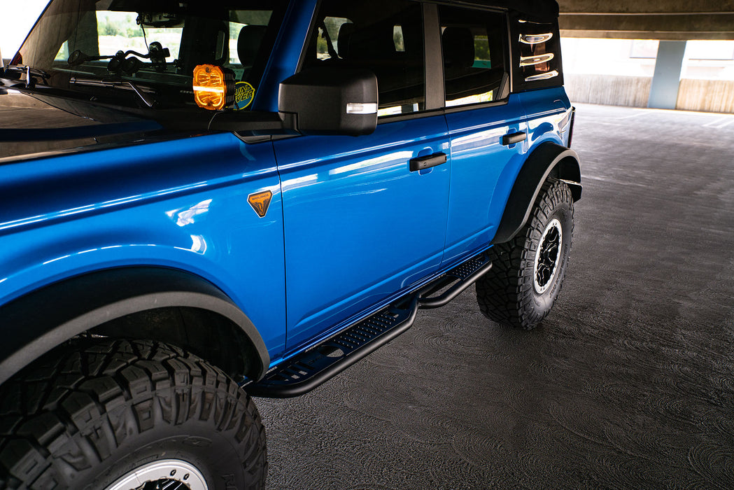DV8 Offroad SRBR-02 Bronco Side Steps For 21-22 Ford Bronco OE Plus Series DV8 Offroad - Truck Part Superstore