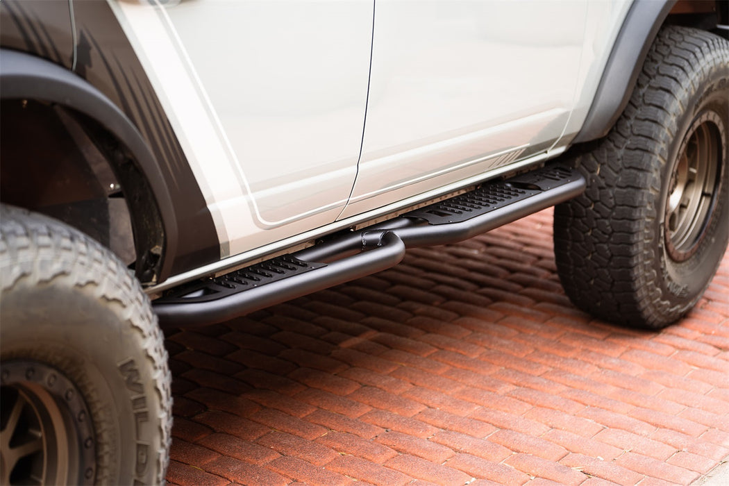 DV8 Offroad SRBR-02 Bronco Side Steps For 21-22 Ford Bronco OE Plus Series DV8 Offroad - Truck Part Superstore