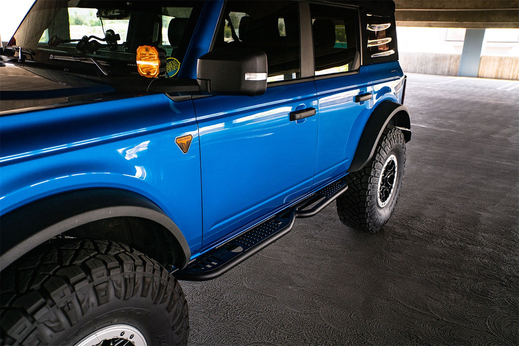 DV8 Offroad SRBR-02 Bronco Side Steps For 21-22 Ford Bronco OE Plus Series DV8 Offroad - Truck Part Superstore