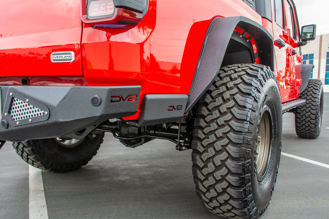 DV8 Offroad SRGL-01 Jeep Gladiator Bedside Sliders For 20-Present Gladiator DV8 Offroad - Truck Part Superstore