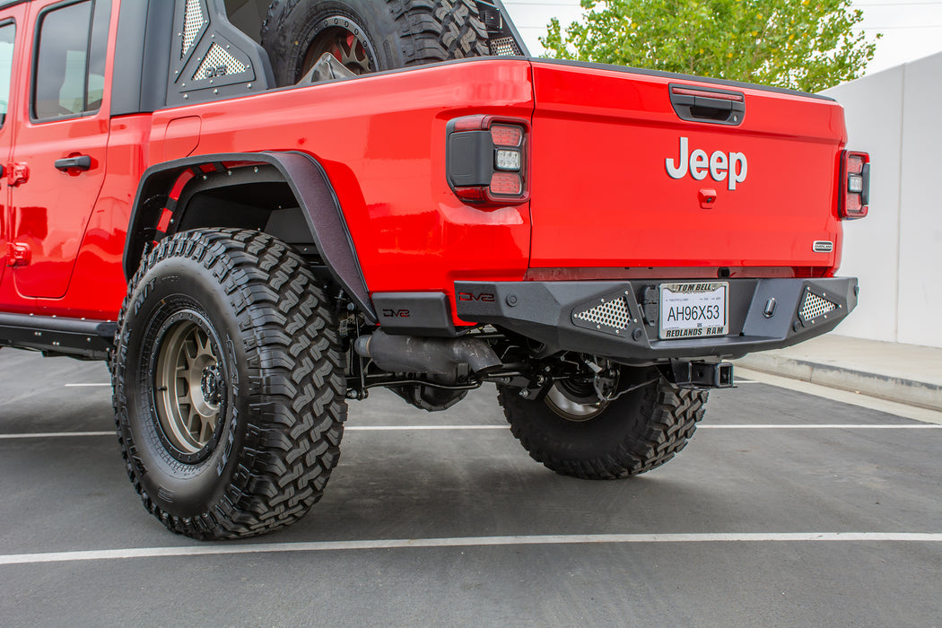 DV8 Offroad SRGL-01 Jeep Gladiator Bedside Sliders For 20-Present Gladiator DV8 Offroad - Truck Part Superstore