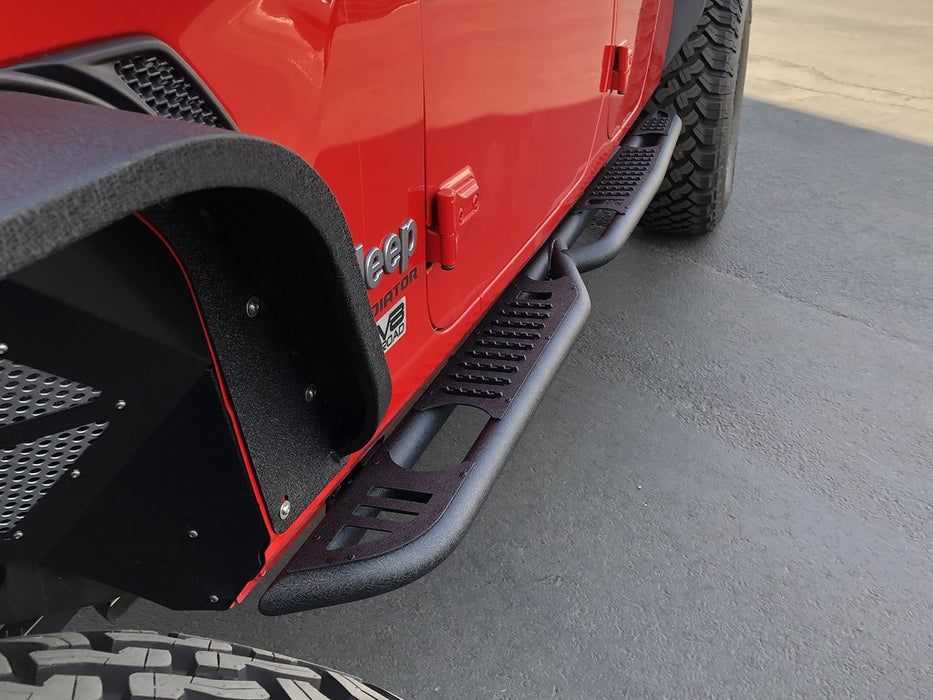 DV8 Offroad SRGL-03 Gladiator Side Step For 19-Current Jeep Gladiator JT Bolt On Side Step DV8 Offroad - Truck Part Superstore